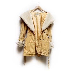 Vintage Wilson's Leather Shearling Coat